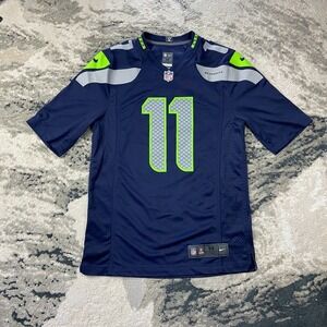 Seattle Seahawks Jersey Mens Medium Navy Blue Percy Harvin #11 Nike Football NFL